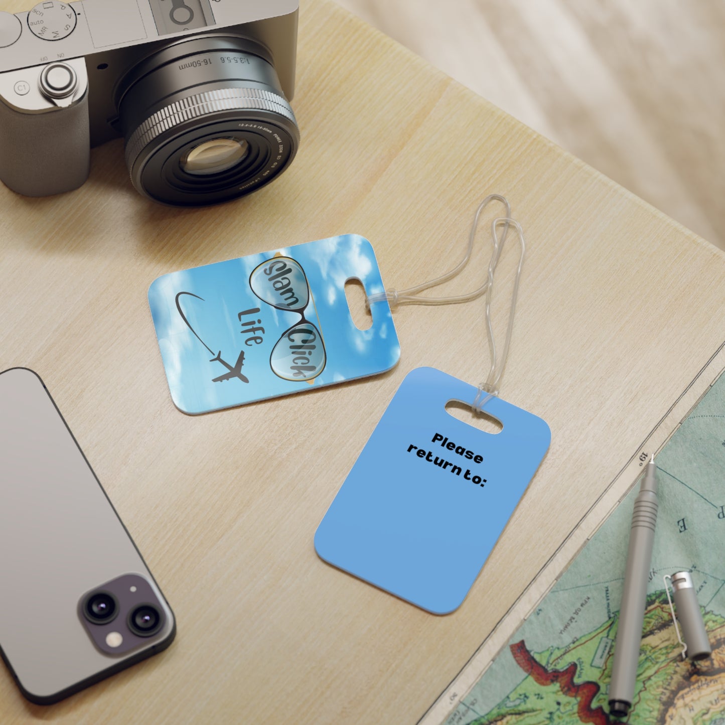 Slam Click Life Luggage Tag - Remove B4 Flight