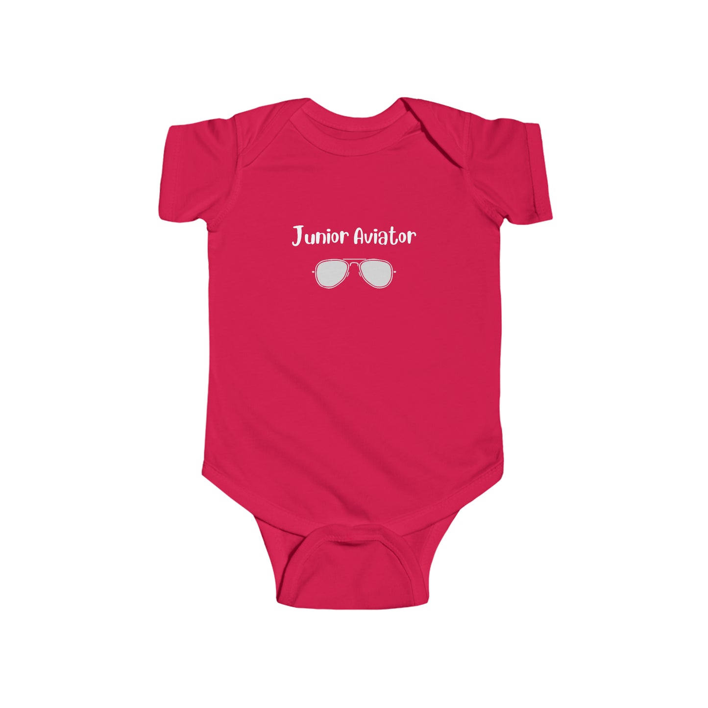 Junior Aviator Infant Bodysuit - White - Remove B4 Flight