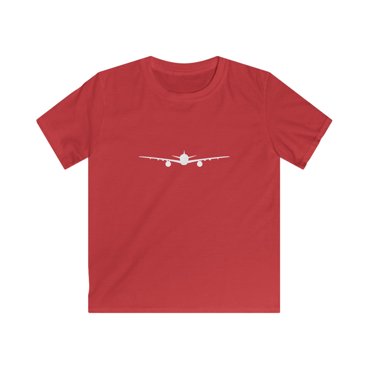 Airplane Kids Tee - White - Remove B4 Flight