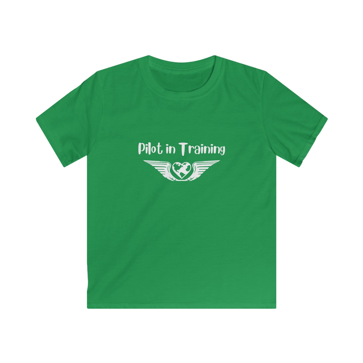 Pilot in Training Kids Tee - White - Remove B4 Flight