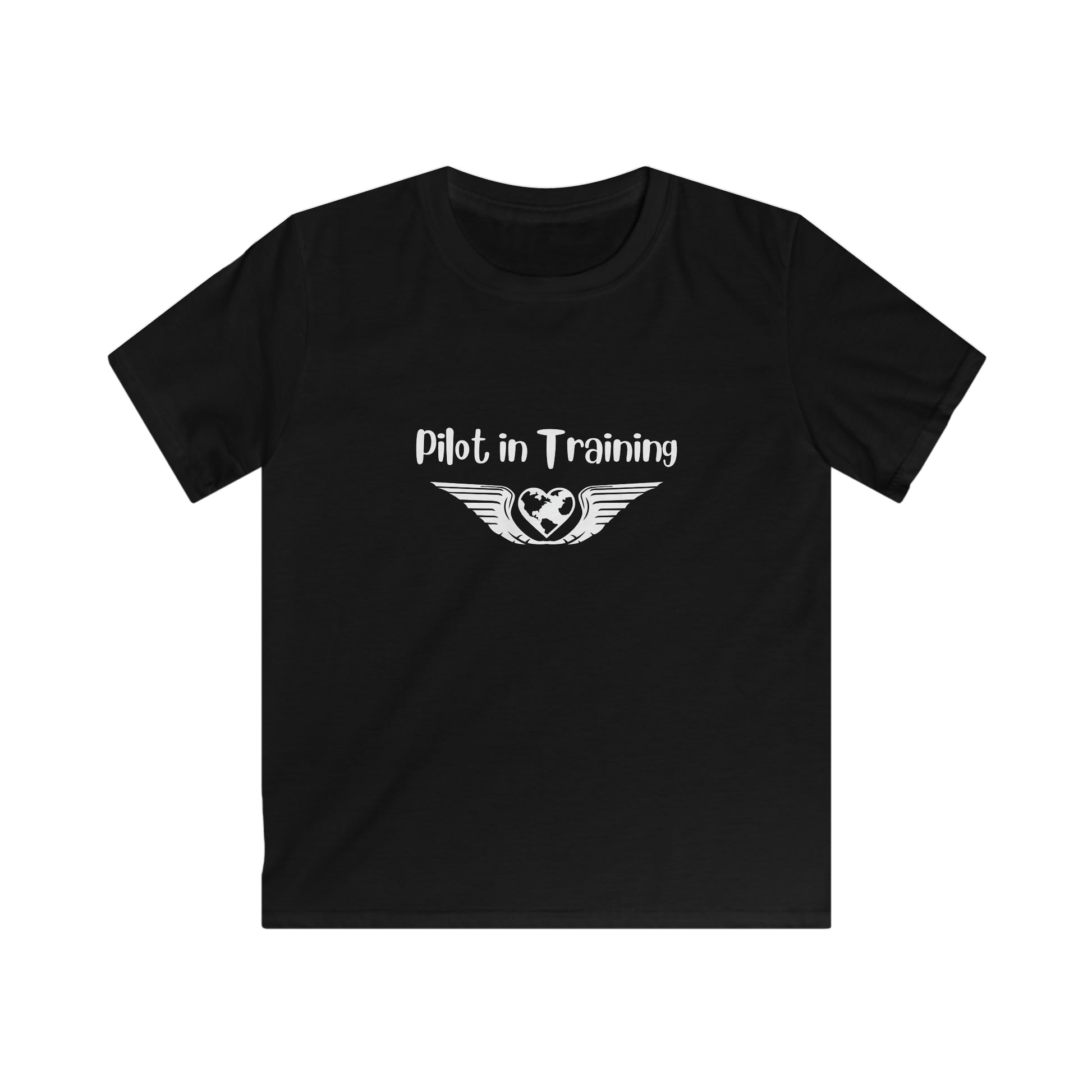 Pilot in Training Kids Tee - White - Remove B4 Flight