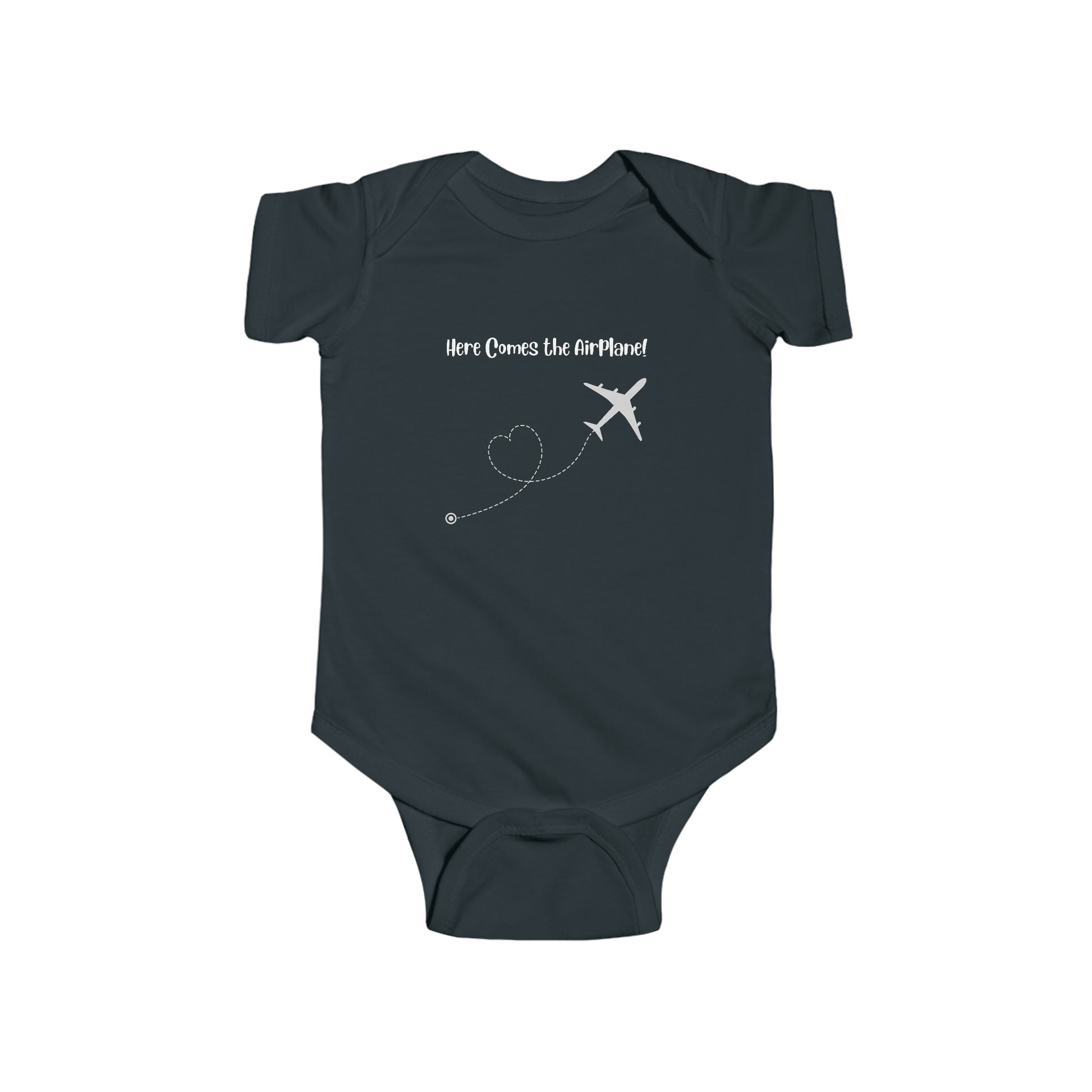 Here Comes the Airplane Infant Bodysuit - White - Remove B4 Flight