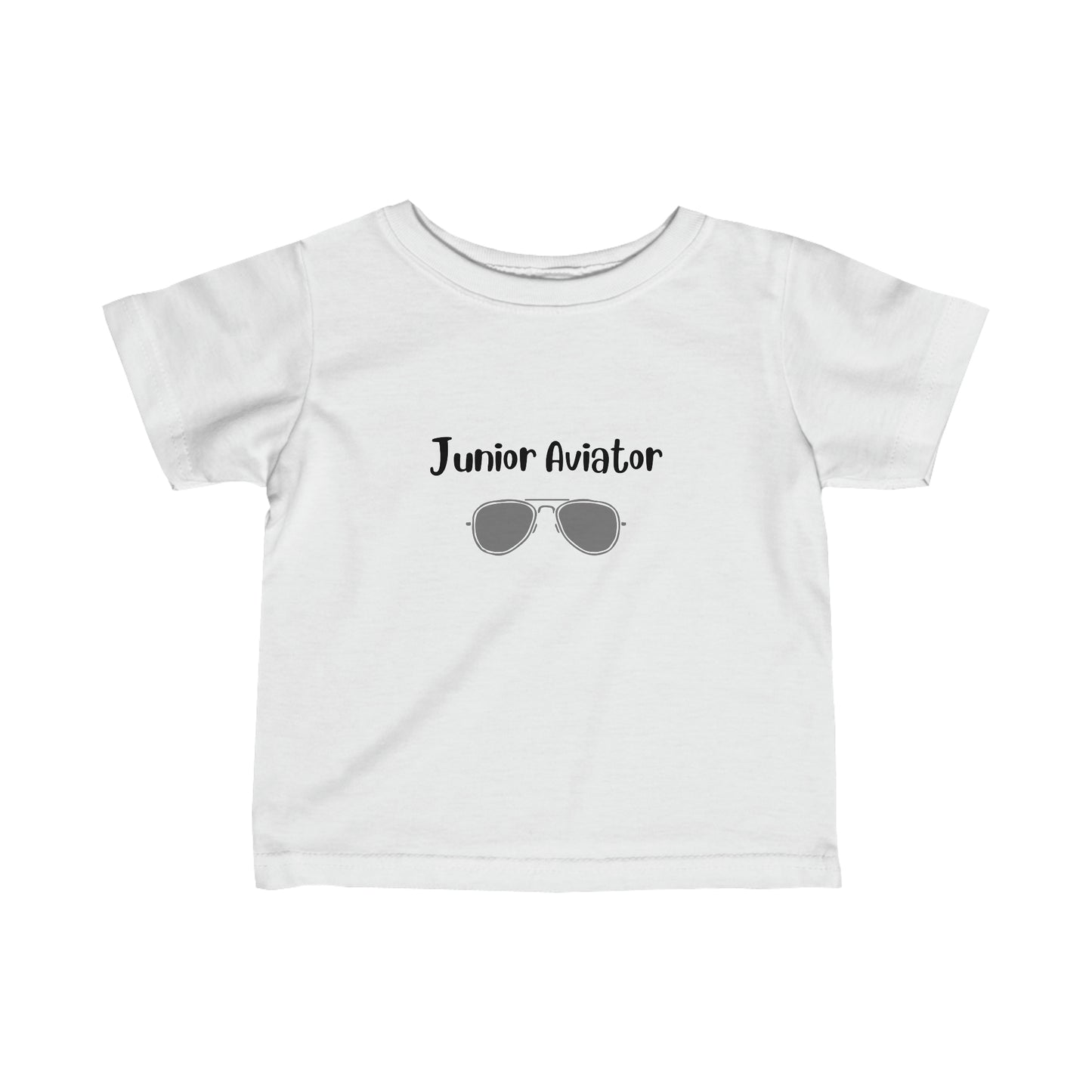 Junior Aviator Infant Tee - Black - Remove B4 Flight