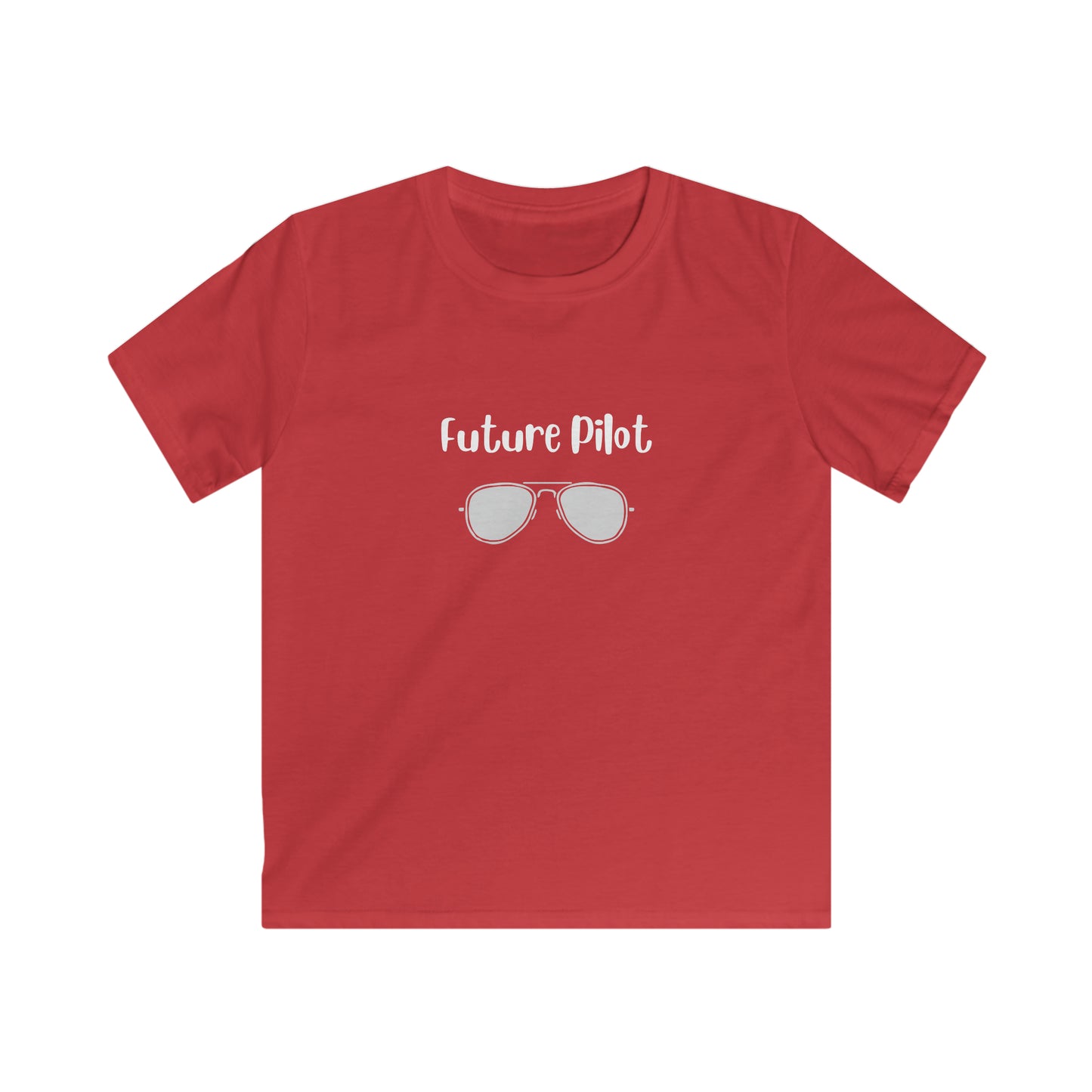 Future Pilot Kids Tee - White - Remove B4 Flight