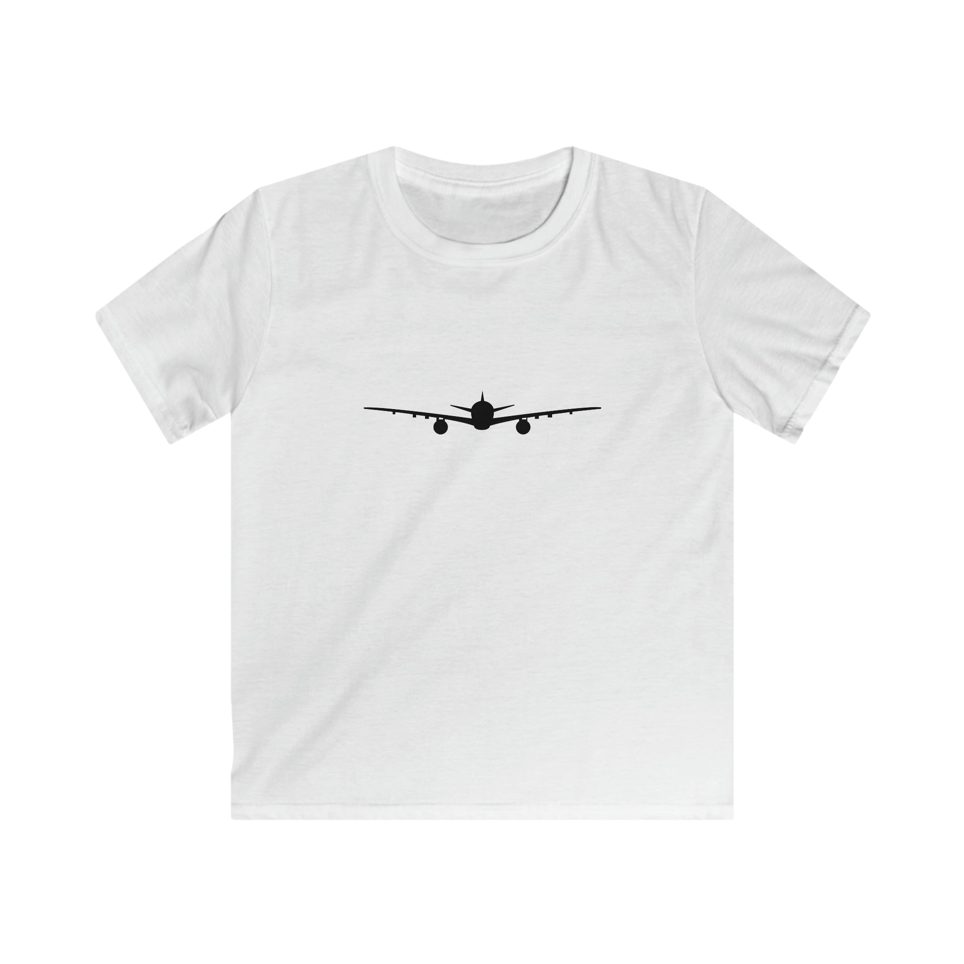 Airplane Kids Tee - Black - Remove B4 Flight