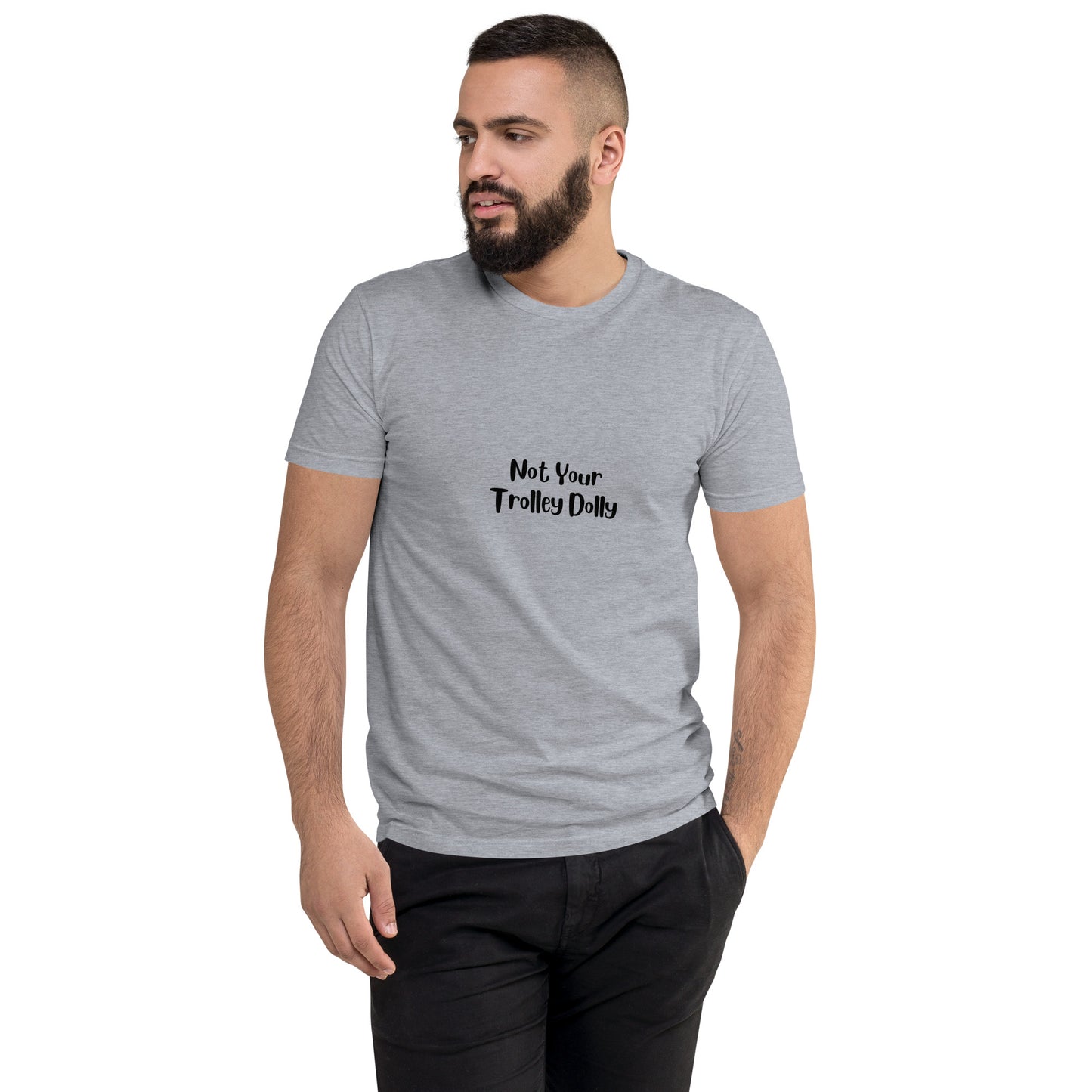 Not your Trolley Dolly Men's T-shirt - Black - Remove B4 Flight