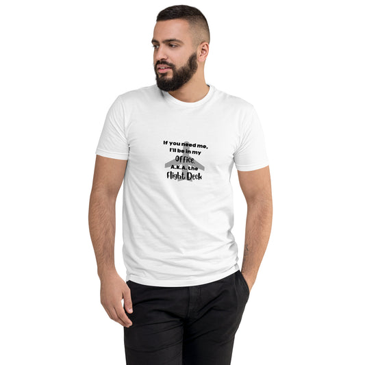 A.K.A The Flight Deck Men's T-shirt - Black - Remove B4 Flight