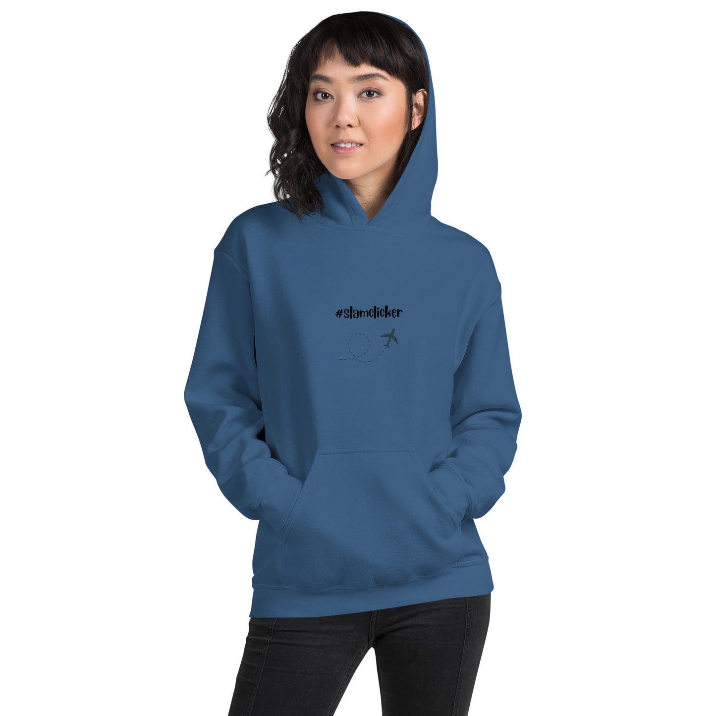 Slamclicker Unisex Hoodie - Black - Remove B4 Flight