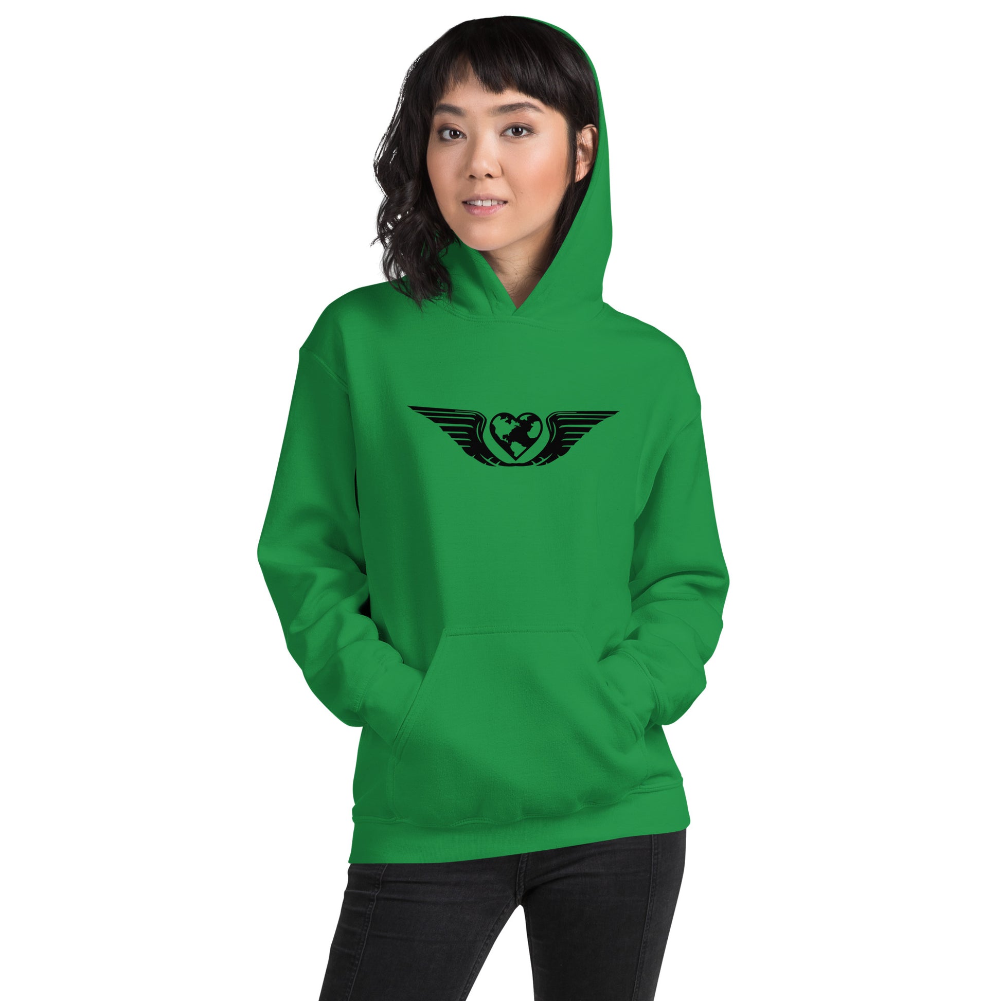 RB4F Logo Unisex Hoodie - Black - Remove B4 Flight