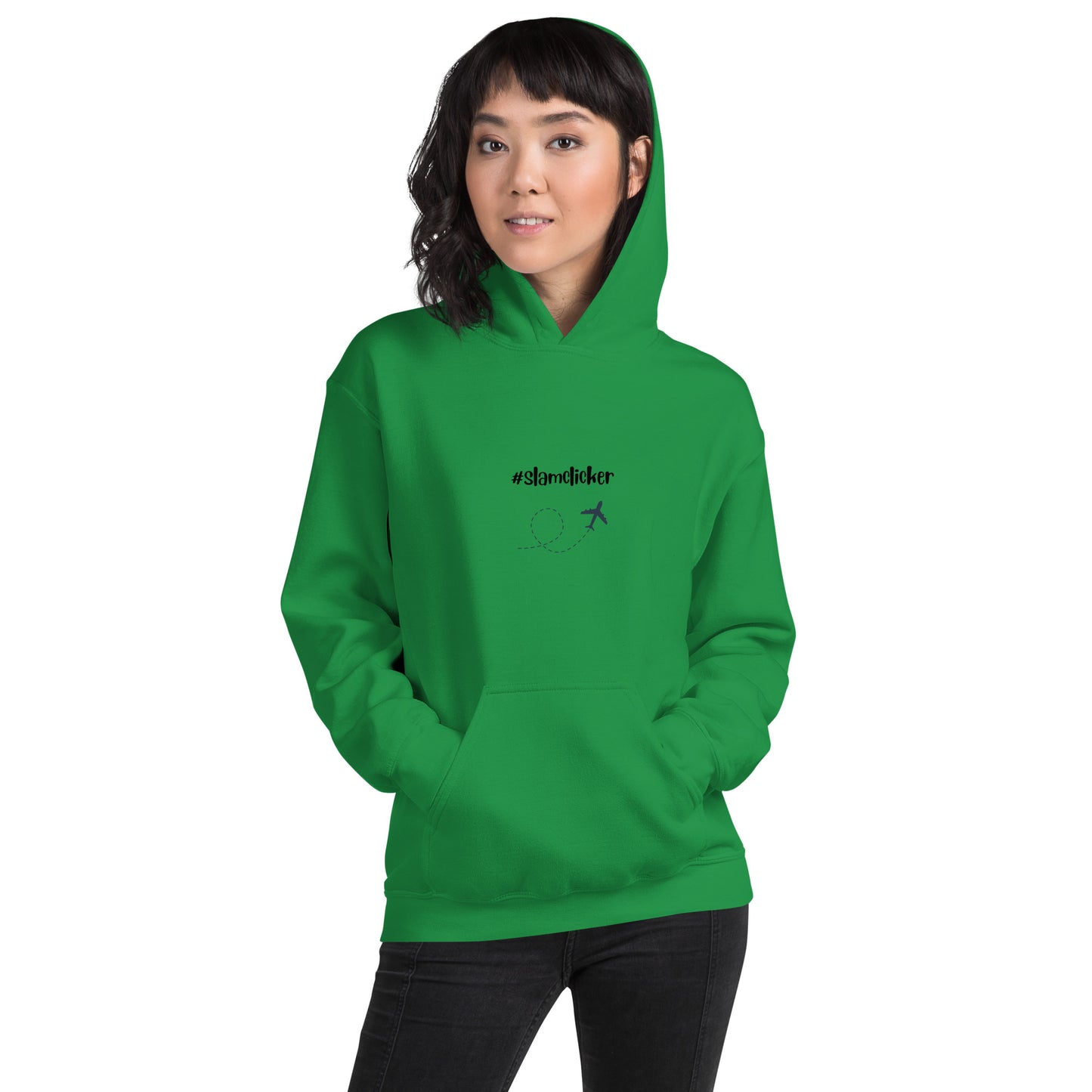 Slamclicker Unisex Hoodie - Black - Remove B4 Flight