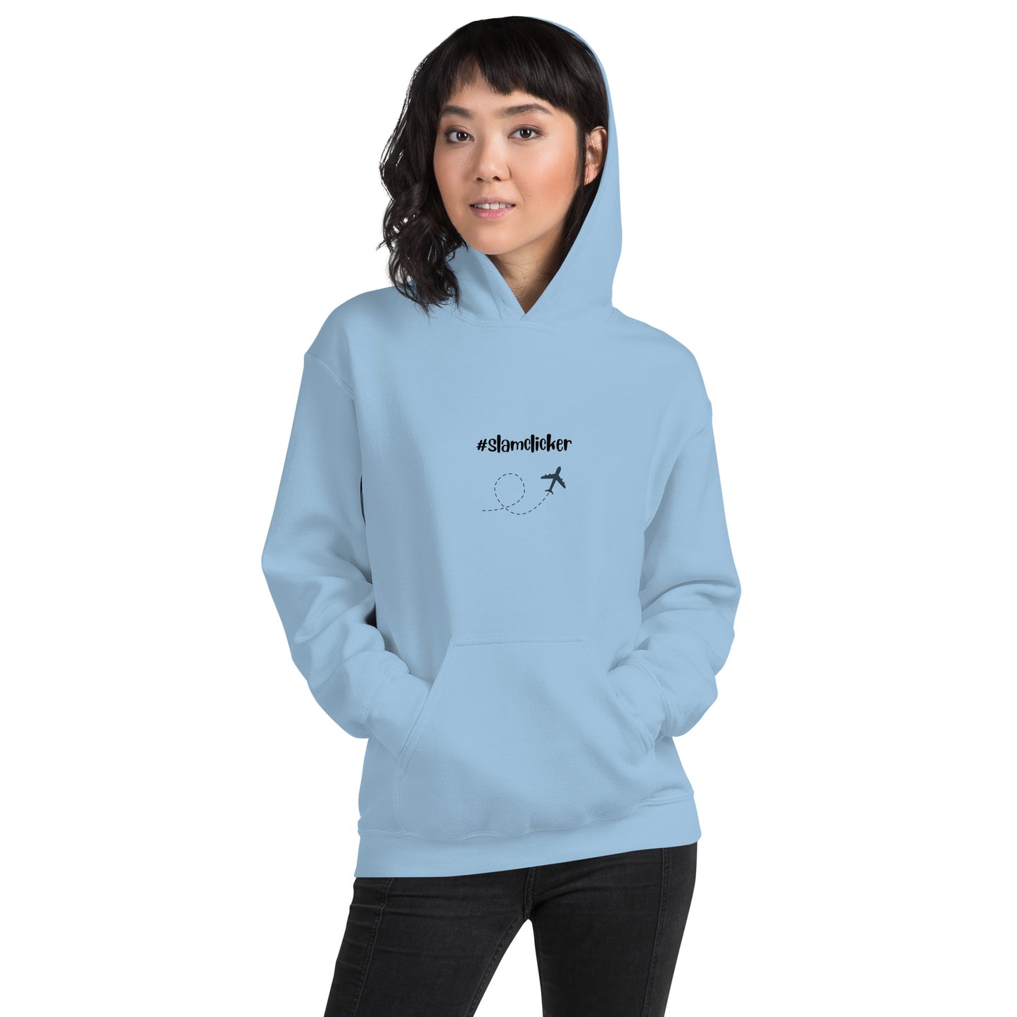 Slamclicker Unisex Hoodie - Black - Remove B4 Flight