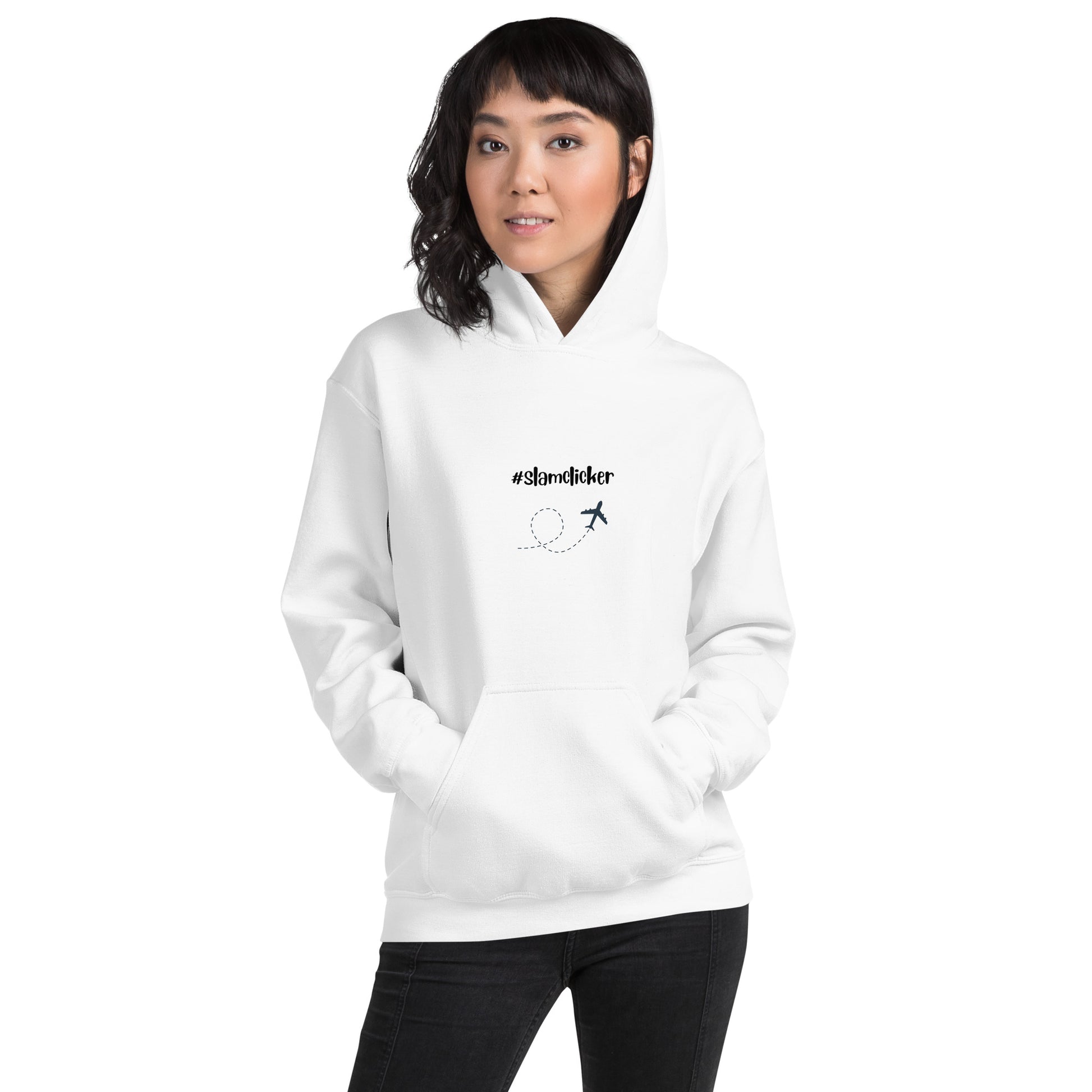 Slamclicker Unisex Hoodie - Black - Remove B4 Flight