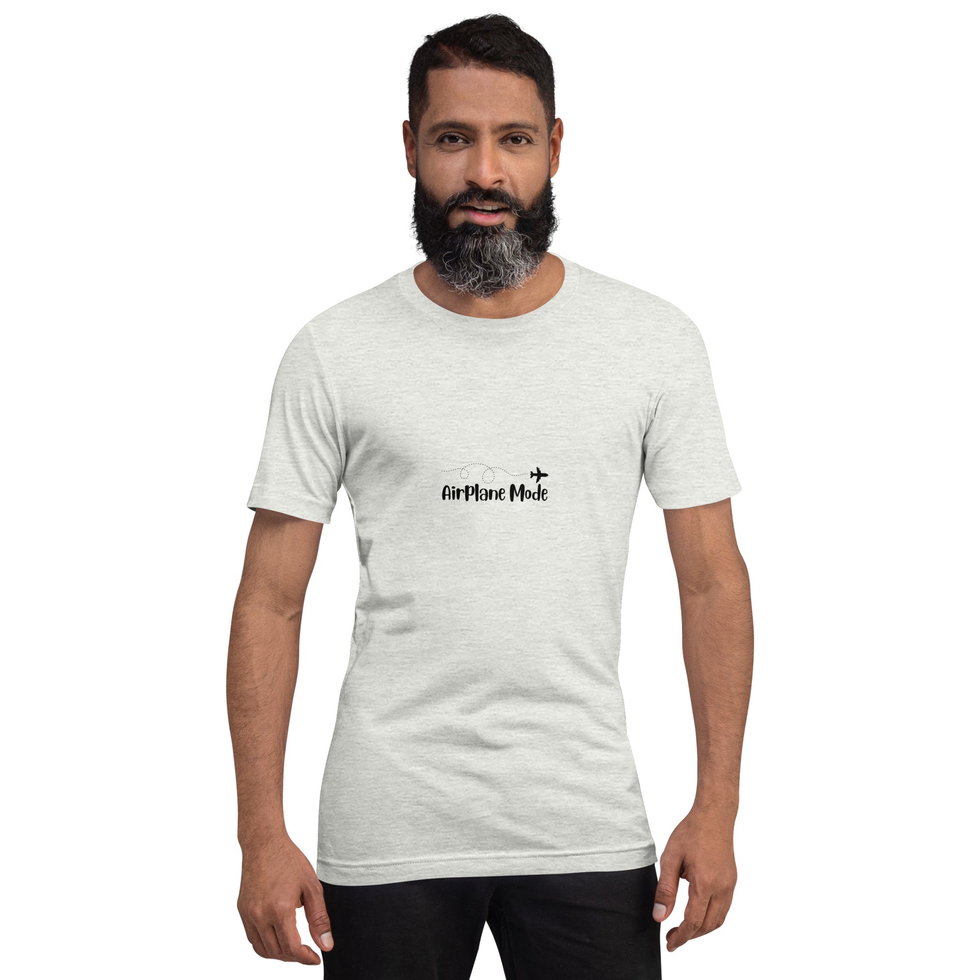 Airplane Mode Unisex T-shirt - Black - Remove B4 Flight