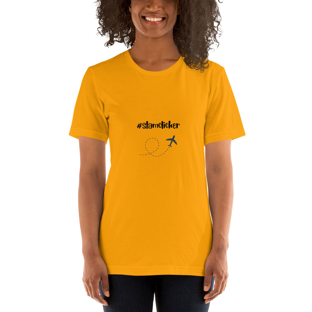 Slamclicker Unisex T-shirt - Black - Remove B4 Flight