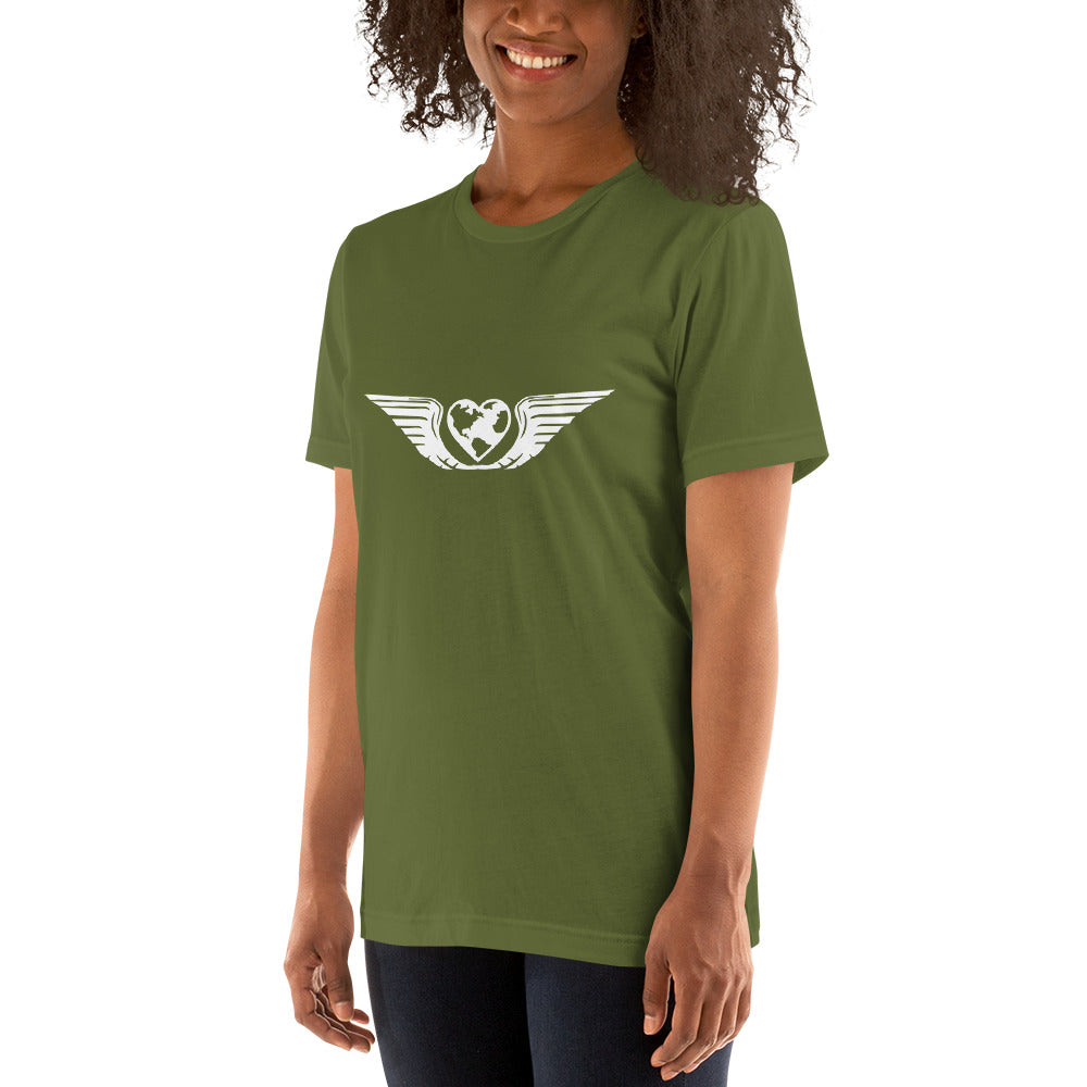 RB4F Logo Unisex T-shirt - White - Remove B4 Flight