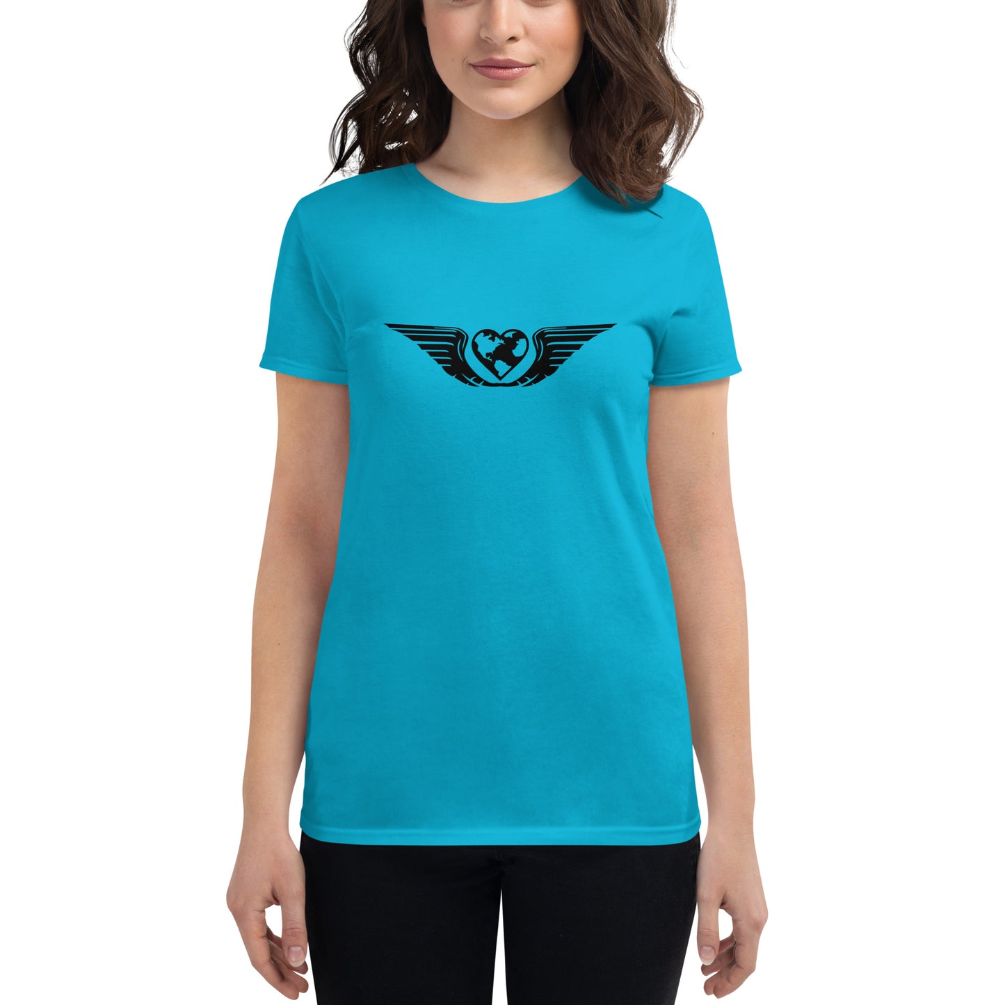 RB4F Logo Women's T-shirt - Black - Remove B4 Flight