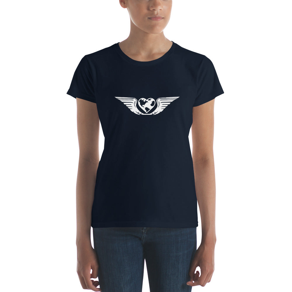 RB4F Logo Women's T-shirt - White - Remove B4 Flight