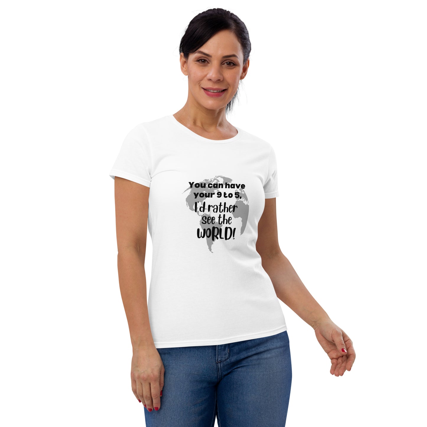 9 to 5 Women's T-shirt - Black - Remove B4 Flight